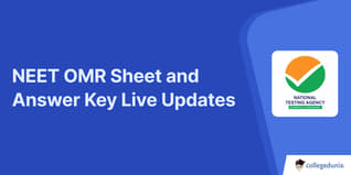 NEET OMR Response Sheet 2024 with Answer Key (Out) LIVE Updates: Download PDF, Raise Objection